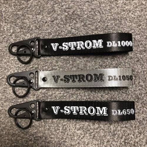 3D Key Holder Chain Collection Keychain For SUZUKI V-STROM DL1050 DL1000 DL650 Motorcycle Key Ring Key