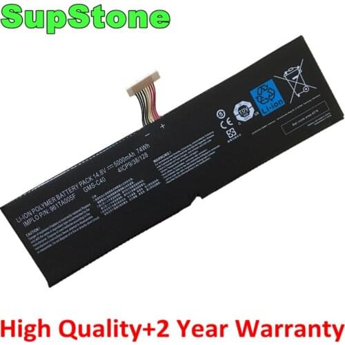 SupStone New GMS-C40 Laptop Battery For Razer Blade Pro 17 2013,Pro 17 2015, RZ09-0117 RZ09-0099 RZ09-00991101 RZ09-00991102