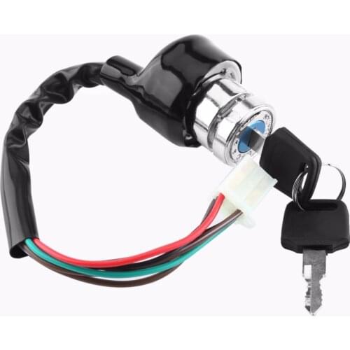 Car-Styling Universal 6 Wire Ignition Switch 3 Position 2 Keys Motorcycle Kart Pit Quad Bike Motorcycle Switches 2016