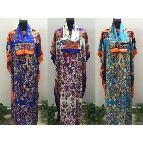 Dress:80*142 Scarf:85*85 New fashion dress for women/lady,Elegant oversized Dress african print dresses for ladies/women