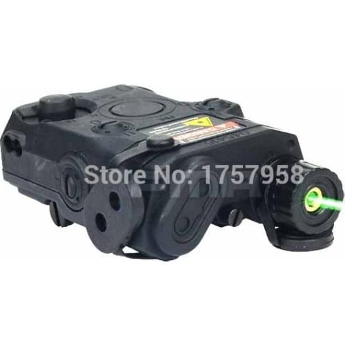 FMA AN/PEQ 15 Style Battery Case Box + Green Laser Tactical PEQ-15 Case Box New Version TB544 TB545 TB546