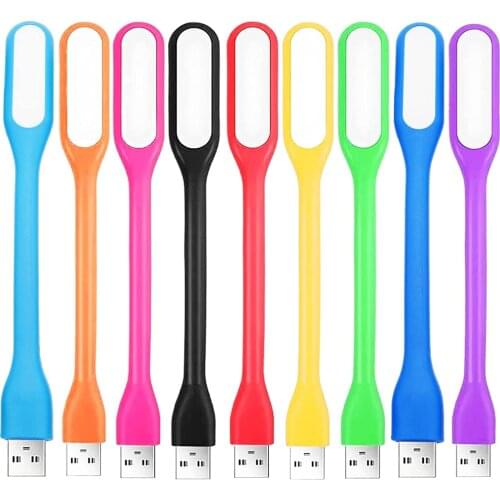Flexible Mini USB LED Light Lamp for Laptop, Keyboard, Power Bank, Portable Night Light or Reading Lamp
