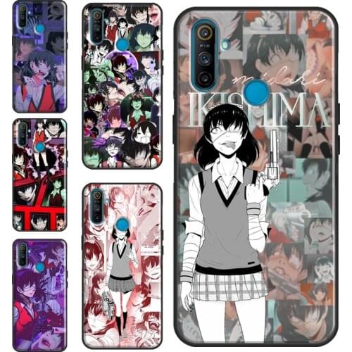 Ikishima Midari Kakegurui Anime Cover For OnePlus 9R 8T Nord 7 8 9 Pro Case For Realme 8 Pro 6 7 Q3 C3 C11 C21 C15 GT Neo