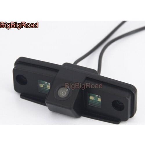 BigBigRoad Car Rear View CCD Parking Camera For Subaru Forester Outback 2007-2012 Sedan Tribeca Impreza Sedan Legacy 2