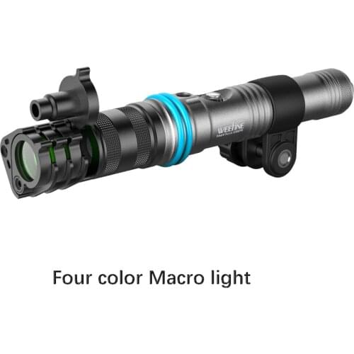 Weefine WF068/WF069 Smart Focus 1000 video light with snoot underwater camera photography