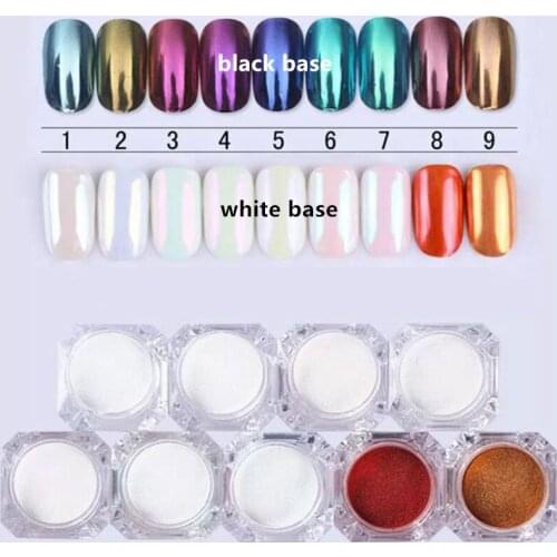 MiFanXi 1g Dipping Nail Powder Shell Powder Pigment Gradient Glimmer Sweet Nail Dust Natural Dry Glitter Nail Decoration