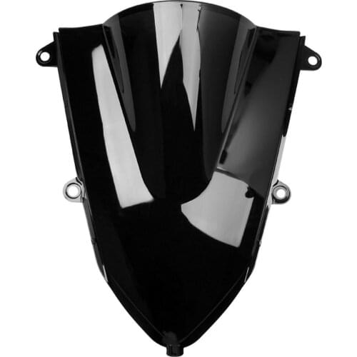 New Black Motorcycle ABS Double Bubble Windshield Fairing Windscreen Screen For Honda CBR500R CBR400R 2019 2020