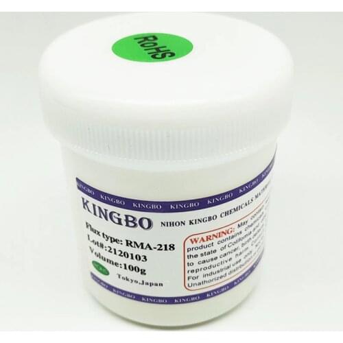 Kingbo RMA 218 Soldering Paste Flux Solder Tin Sn63/Pb67 For Hakko 936 TS100 Soldering iron Circuit Board SMT SMD Repair Tool