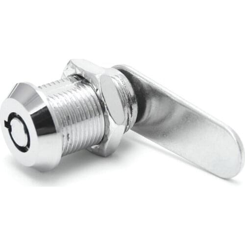 Drawer Tubular Cam Lock For Door Mailbox Cabinet Cupboard w/2 Keys 16-30mm G32C