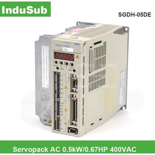 SGDH-05DE Servopack AC Sigma II Servo Amplifier 0.5kW/0.67HP 400VAC Servo Driver Motor with good quality