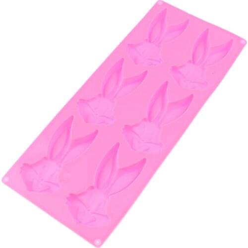 Rabbit/Bunny Shape Silicone Mold Crafts Mould for Epoxy Resin DIY Pendent Craft Fondants Sugar Crafts Molding Tools