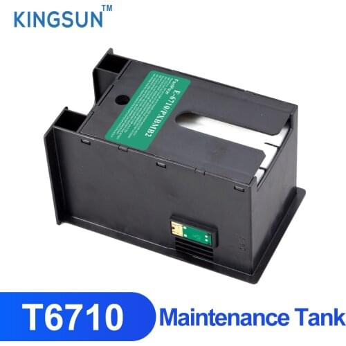 T6710 With Chip Maintenance Tank For Epson WP-4540 4545DTWF 4590 4592 4595DNF WF-R5690 printer