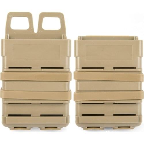Tactical Rifle Gun M4 5.56 FastMag Magazine Pouch Molle Military Airsoft Pistol Fast Double Mag Holder Hunting Accessories