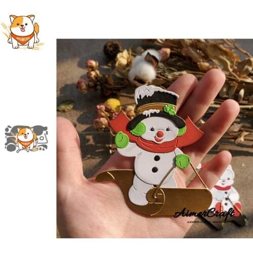 Magic Blanket Snowman Metal Cutting Dies Scrapbooking Stencil Decorative Embossing Craft Die Cuts Card Making New Dies For 2019