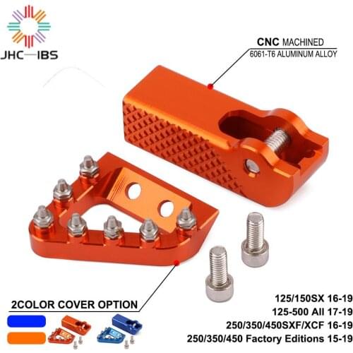 Motorcycle CNC Rear Brake Shifter Shift Pedal Step Tip For Husqvarna TC125 FC250 FC350 FC450 2016 125 250 350 501 2017-2019