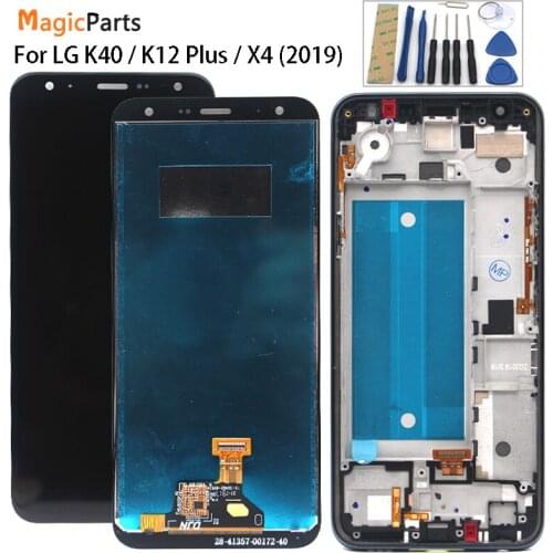 5.7'' For LG K40 LCD Touch Screen Digitizer Replacement Parts for LG X4 2019 LCD For K12 Plus display LMX420