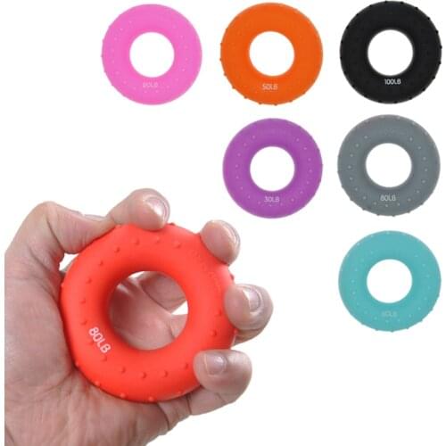 2 Rings Hand Expander Home Gym Fitness Hand Gripper Trainer Finger Stretcher-Exercise for Wrist Training Dynamometer Massage