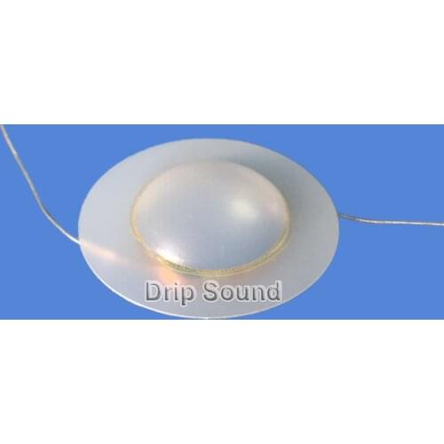 2pcs 25.5mm Tweeter Voice Coil Horn Speaker Treble Plastic Film Diaphragm Drive Head Repair Parts #1