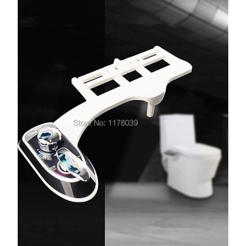 Automatic attachable toilet flusher hot and cold water bidet,washing women butt/ass bidet with spray nozzele,J17266