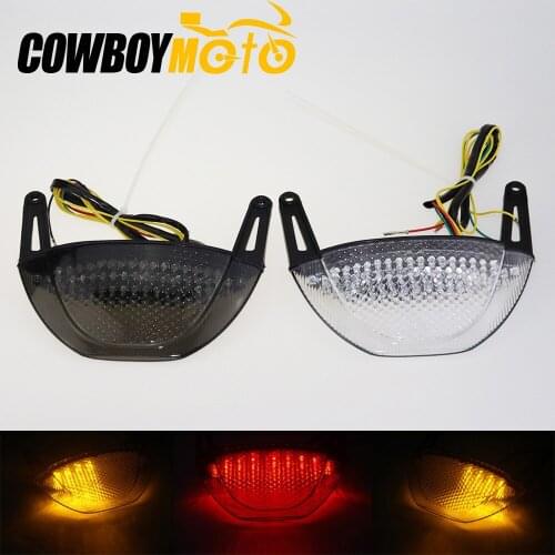 For Honda CBR600RR CBR 600 RR 2007 2008 2009 2010 2011 2012 Rear Tail Light Brake Turn Signals Integrated LED Light CBR 600RR