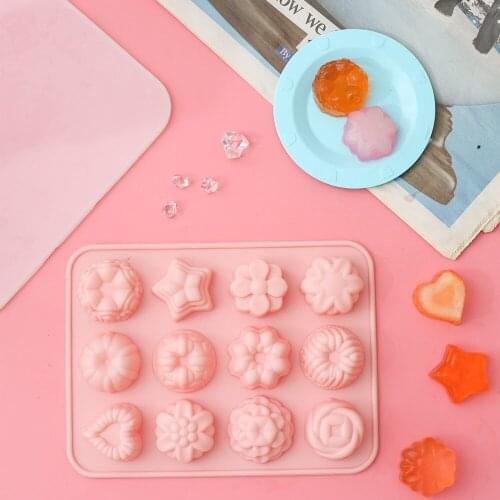 Pudding Jelly Mold With Lid Thickened Silicone Pot Cake Chocolate Mold Cake Mold Handmade Soap Mould