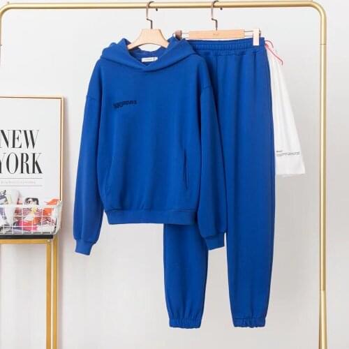 Men Clothing Set Sportswear Suit Autumn New Hoodies Sweatshirts Sporting Sets Mens Tracksuits Two Piece Hoodies+Pants 2pcs Sets