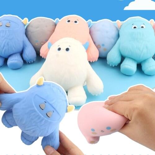 Strange new TPR adult student decompression toy animal flour vent ball cute snow fat decompression squeeze toy
