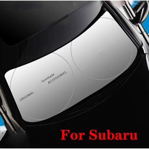 Car Windshield Sun Shade Cover Sunshade Visor For Forester SG SH SJ SK Impreza Wrx Vrs Gc8 Outback Legacy XV Parasol Accessories
