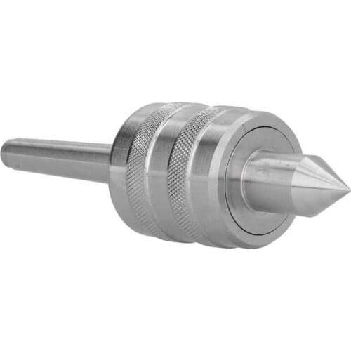 Wood lathe lathe Live Center White Embossing Tapered Turn Revolving CNC Lathe Machine Tool Accessories Morse MT1 wood working