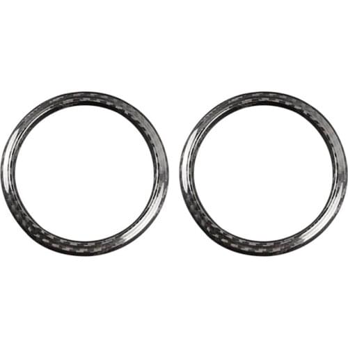 Carbon Fiber for Subaru BRZ Toyota 86 2013-2020 Accessories Interior Trim Air Conditioning Outlet Vent Circle Sticker
