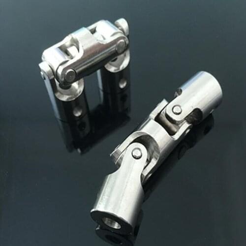 2pcs/lot 4x4 5x5 6x6 8x8 10x10 Three-section universal joint micro coupling