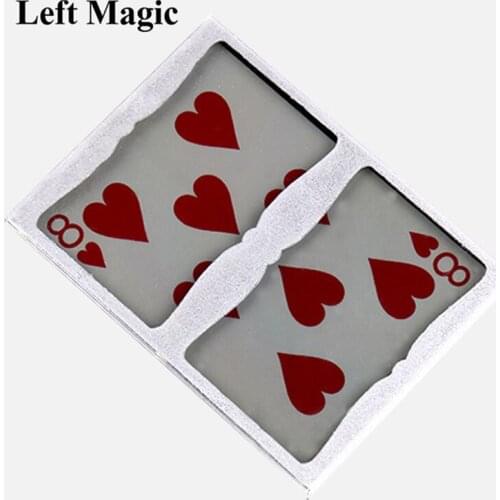 Sealed Card in Frame Magic Tricks Magician Prediction Magie Close Up Illusion Gimmick Prop Comedy Chosen Card Appearing In Frame