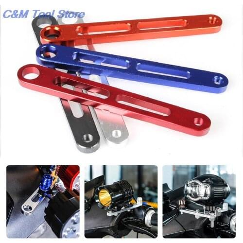 1pc Universal Motorcycle Headlight Mount Brackets Fork Ear Chopper Headlamp Holder Adjust Motor Fork Mount