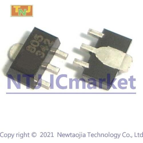 10 PCS LM78L05F SOT-89 805 SMT Voltage Regulator Transistor Brand New