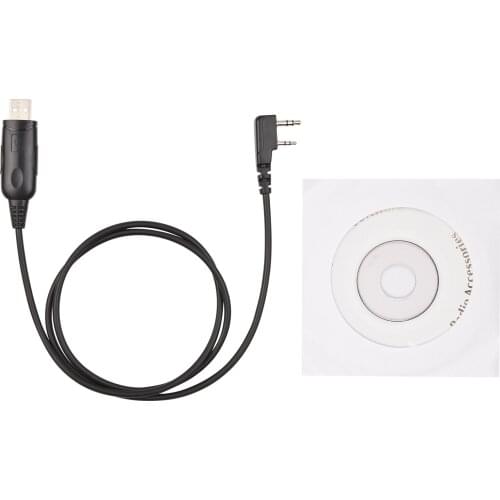 2 Pins Plug USB Programming Cable for Walkie Talkie for BAOFENG UV-5R serise BF-888S Kenwood wouxun Walkie Talkie Accessories