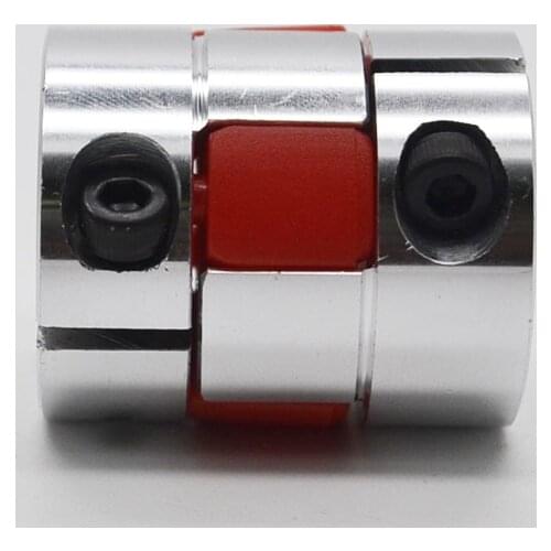 4pcs 8mm x 15mm D30 L40 Plum Shaft Coupler Aluminium Clamping Flexible Coupling Cnc Stepper Motor