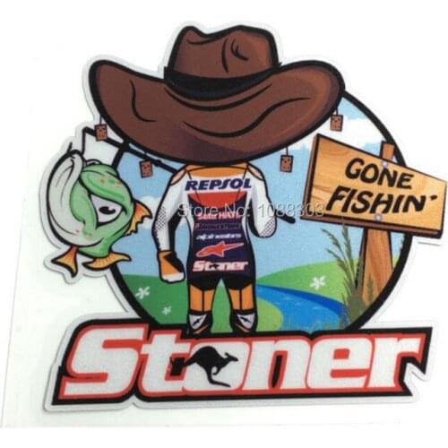 Champion 27 Stoner Car Sticker Decals for 46 Cool Racing Motorycle Car Helmet Car Styling Vinyl Tape Applique