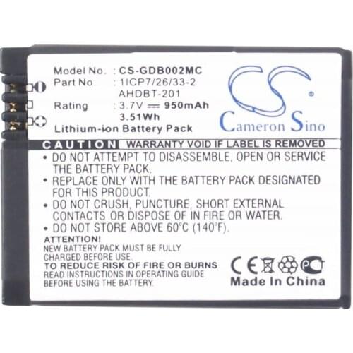 CameronSino for GOPRO HD Hero3 Black Edition Silver Edition for ROLLEI AC420 for GIROPTIC edges closer to 360 RL420B battery