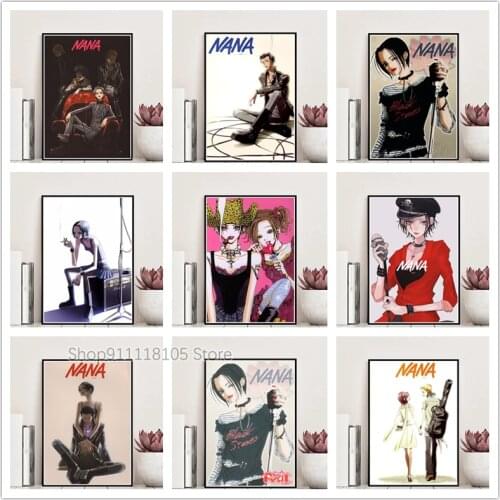 Diy Full Square Diamond Embroidery Comic Character 5d Diamond Painting Nana Poster Poster Cross Stitch Mosaic Home Decoration