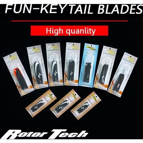 Rotor Tech Tail blade 63mm 71mm 72mm 85mm 92mm 95mm 106mm 115 Carbon Fiber Tail Rotor Propeller for RC Helicopter