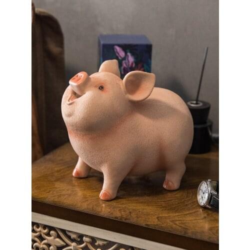 PIGGY BANK HOME RESIN PIG MONEY BOX CRAFTS PIGGY BANK CUTE ANIMAL CASH BOX COIN BANK MONEYBOX COIN BOX