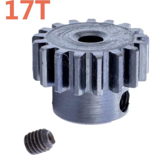 RC Metal Motor Pinion Gear 17T 0088 3.17mm For WLtoys 12428-A-B 12423 1/12 RC Cars Crawler Short Course Truck Upgrade Parts