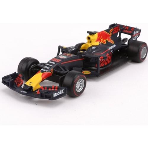 1:32 Simulation alloy car model Toy For Red Bull F1 formula one with Steering wheel control front wheel steering toy for kids