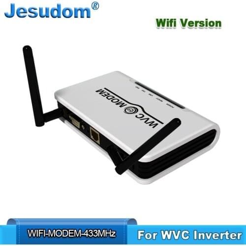 Solar Power System Communication Wireless WIFI-Modem-433 for WVC MPPT Grid on Inverters WVC300 WVC600 WVC1200 Grid Tie Inverter