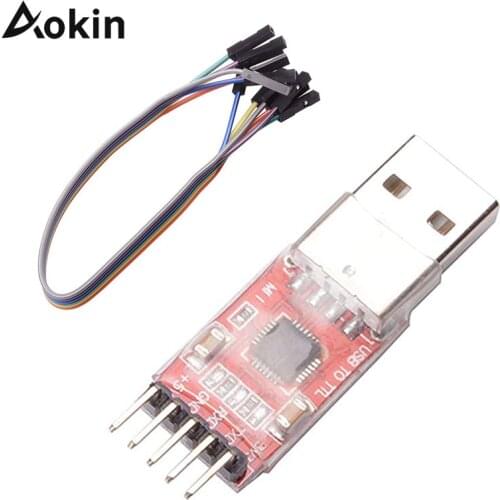 CP2102 module USB to TTL serial UART STC with 5Pcs Dupont cables download cable PL2303 Super Brush line upgrade