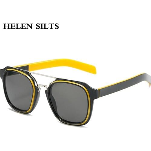 2021 New Square Sunglasses Women Fashion Steampunk Mirror Lens Vintage Glasses Men Lady Shades Retro Black Colors Oculos UV400