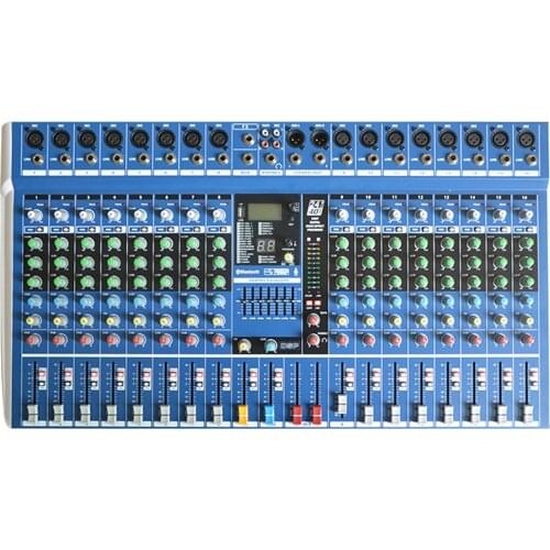Professional 16 Channel Mixng Mixer Console Sound Audio DJ Controller Stage Home Theatre System