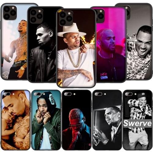 Lavaza K39 Chris Brown Silicone Soft Case for iPhone 12 Mini 11 Pro XS Max XR X 8 7 6 6S Plus 5 5S SE 2020