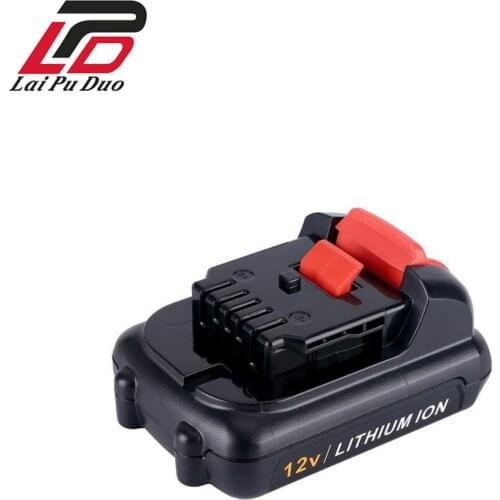 12V/10.8V 2.0Ah Li-Ion Replacement Power Tool Battery for DEWALT DCB120 DCB100 DCT410S1 DCT414S1 DCF815 DCF813S2 DCL510 DCF610S2