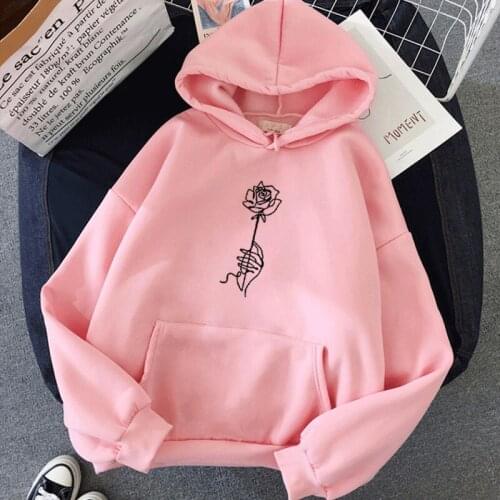 Womens Hoodies Full Sleeve Hoodie Print Sweatshirt Hoodies Women Hoody Female Itself Mujer
